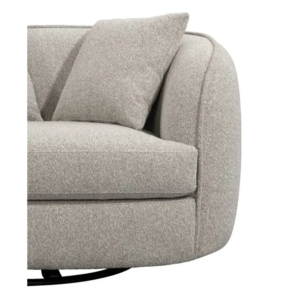 Draaibare Loveseat Enzio - stof Sirena - greige