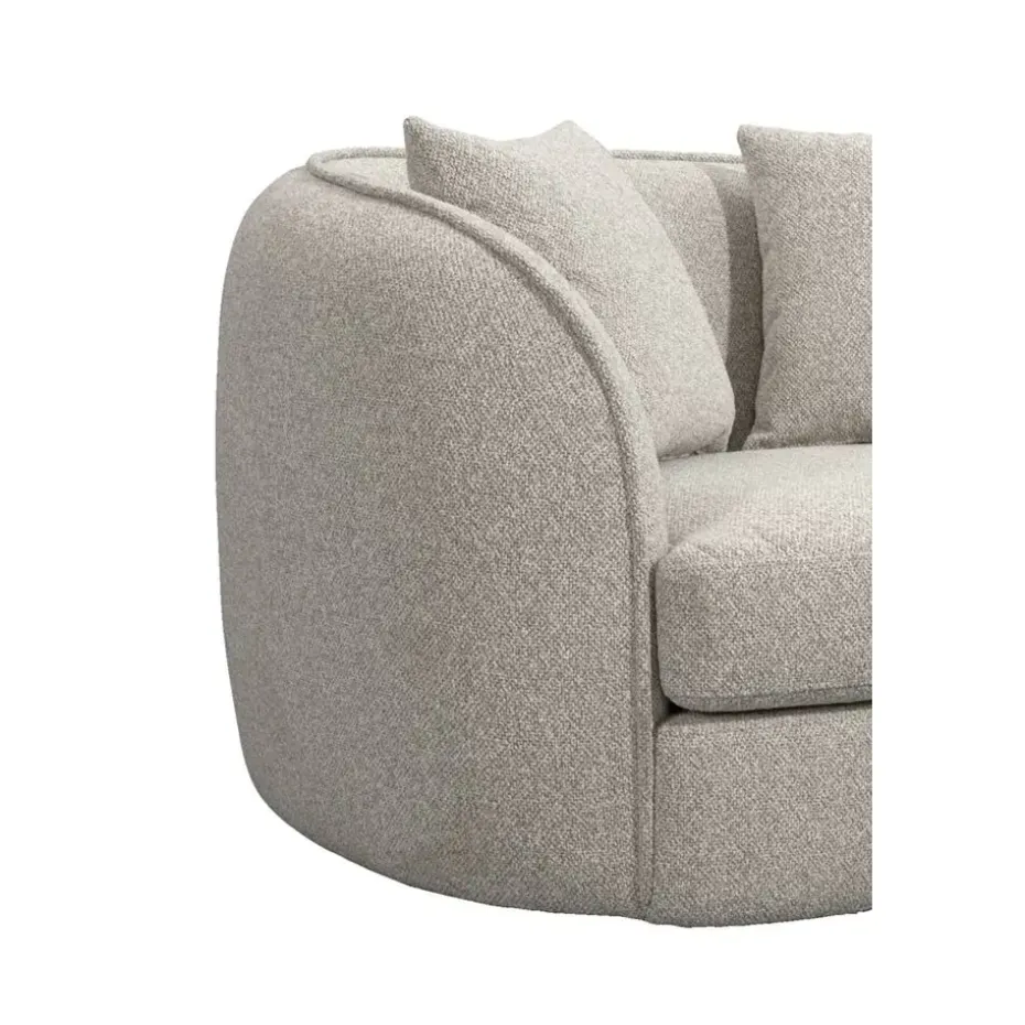 Draaibare Loveseat Enzio - stof Sirena - greige