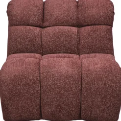 Draaifauteuil Beau - stof Raven - wijnrood