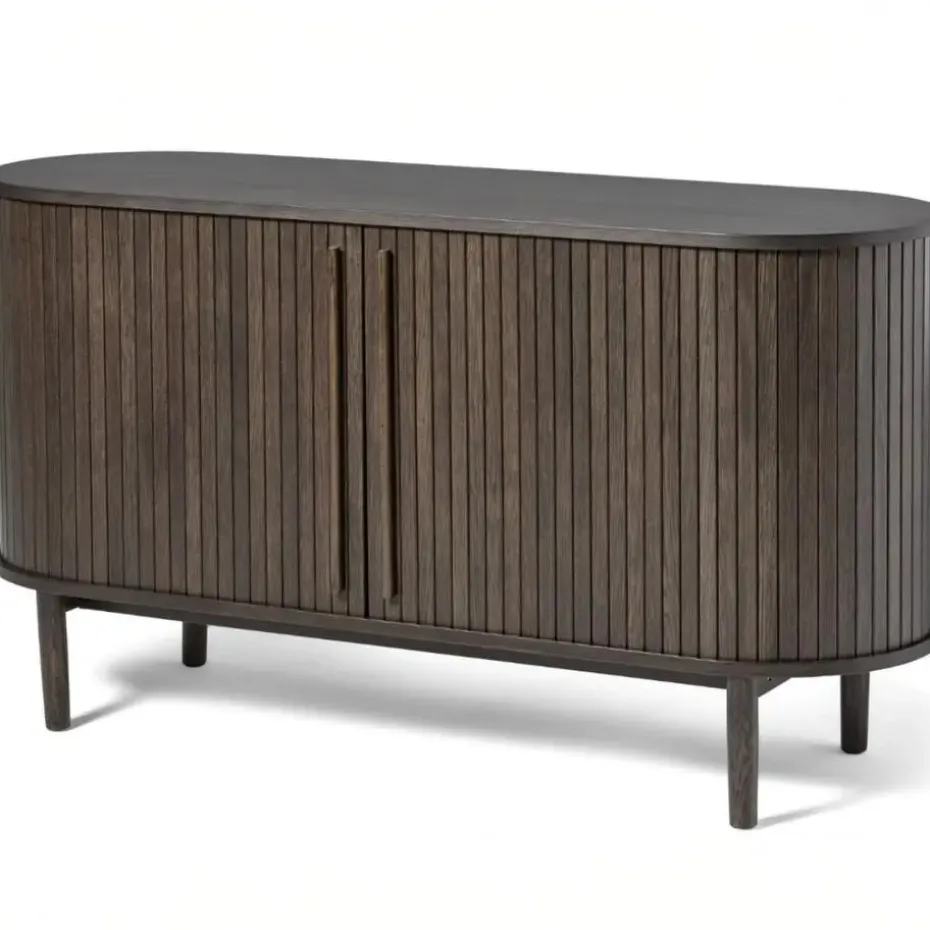 Dressoir Donker Eikenhout - 140x45x76cm - Meta