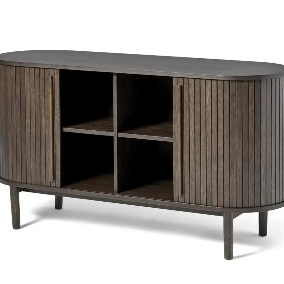 Dressoir Donker Eikenhout - 140x45x76cm - Meta