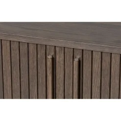 Dressoir Donker Eikenhout - 140x45x76cm - Meta