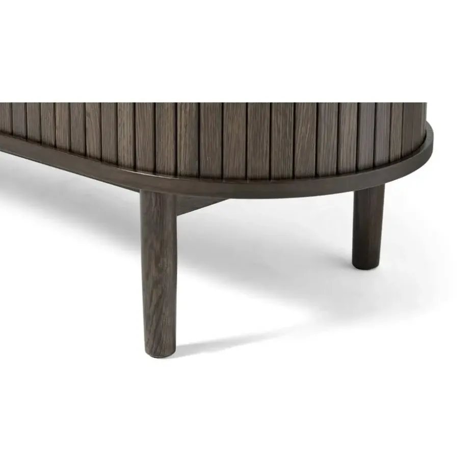 Dressoir Donker Eikenhout - 140x45x76cm - Meta