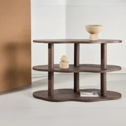 Dressoir Donkerbruin - 120x45x75cm - Moln