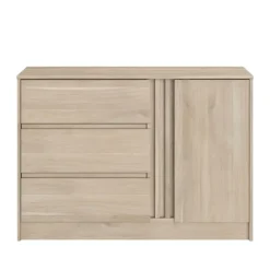 Dressoir Evi - eikenkleur - 76,8x109,8x50 cm