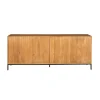 Dressoir Naturel Hout - 210x45x85cm - Madison