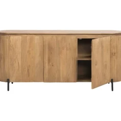 Dressoir Vito - lichtbruin - 81x180x43 cm