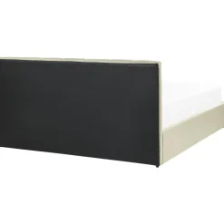 DREUX - Bed met opbergruimte - Beige - 160 x 200 cm - Polyester