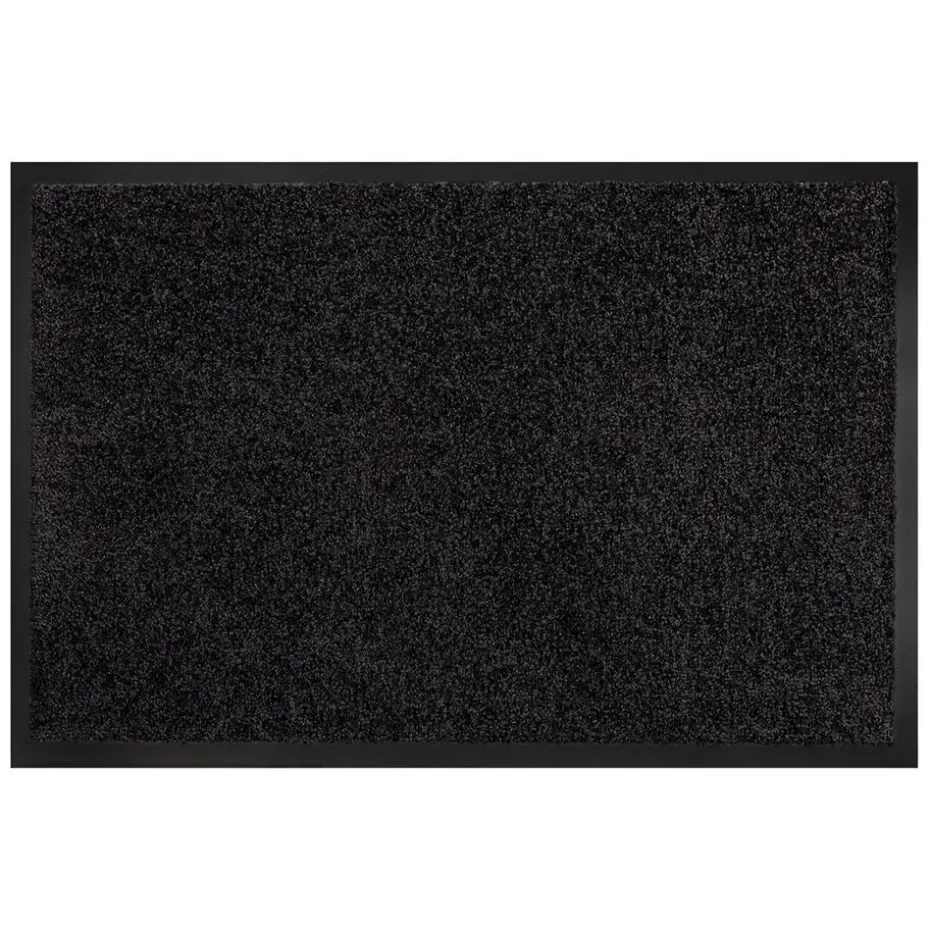 Droogloopmat Twister 60x90cm zwart