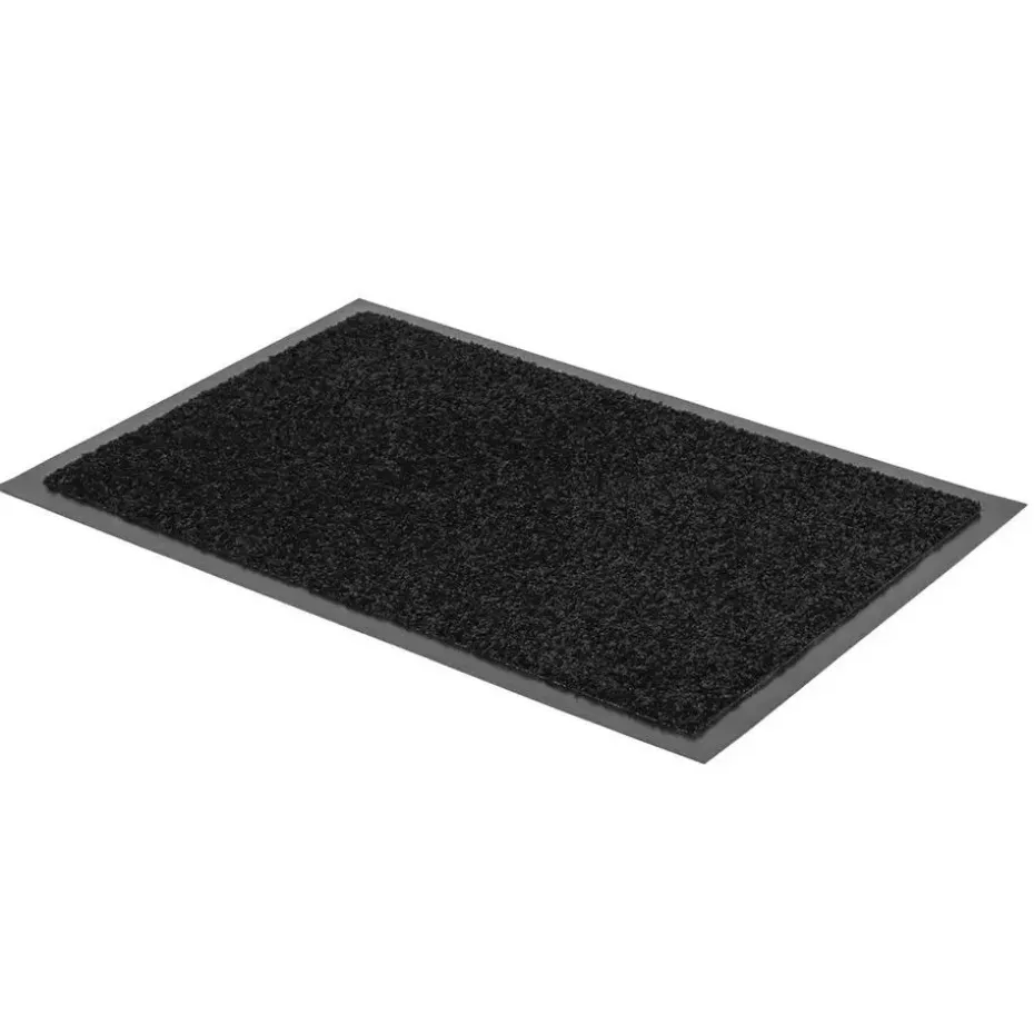 Droogloopmat Twister 60x90cm zwart