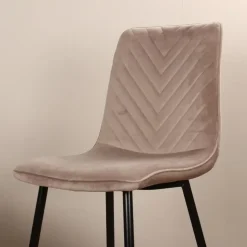 DS4U - Gaby eetkamerstoel velvet champagne