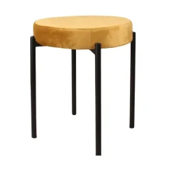 DS4U - Mika velvet kruk goud