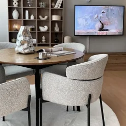 DS4U - Mira eetkamerstoel boucle - beige