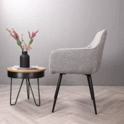 DS4U - Ravi 3.0 eetkamerstoel boucle - grijs