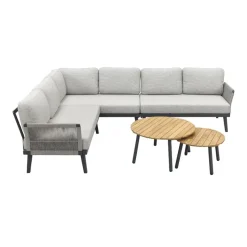 Durban/mindo loungeset - hoekbank - 3-delig