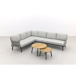 Durban/mindo loungeset - hoekbank - 3-delig