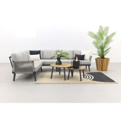 Durban/mindo loungeset - hoekbank - 3-delig