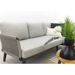 Durban/mindo loungeset - hoekbank - 3-delig