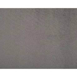 DURHAM - Hocker - Grijs - Fluweel