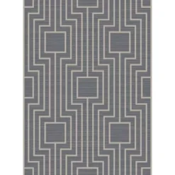 Dutch Lifestyle - Acryl - Vloerkleed - 160x230cm - Grijs