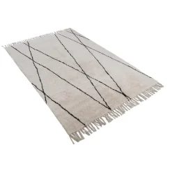 Dutch Lifestyle - Katoen - Vloerkleed - 230x160cm - Wit