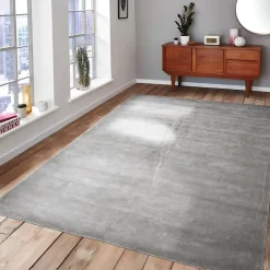 Dutch Lifestyle - Viscose - Vloerkleed - 195x300cm - Grijs