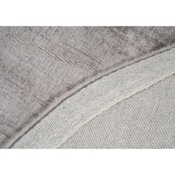 Dutch Lifestyle - Viscose - Vloerkleed - 195cm rond - Grijs