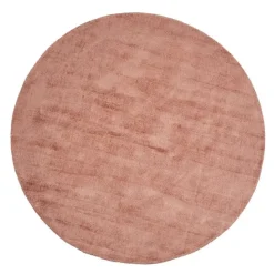 Dutch Lifestyle - Viscose - Vloerkleed - 195cm rond - Rood