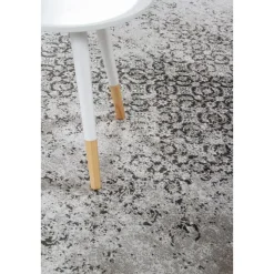 Dutch Lifestyle - Viscose - Vloerkleed - 290x200cm - Grijs