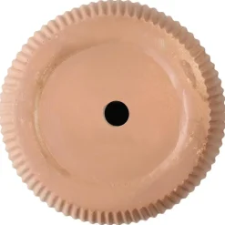 EANTIO - Bloempot - 25 x 25 x 38 cm - Bruin - Kleivezels