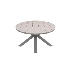 Edison tafel ovaal - 280x140 cm -taupe -light teak Vironwood