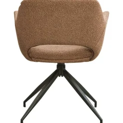 Eetkamerstoel Belle - stof - oudroze