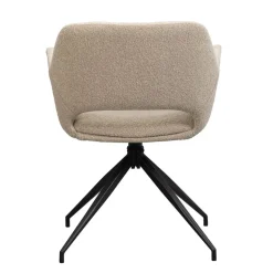 Eetkamerstoel Belle - stof - zand