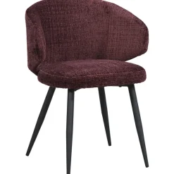 Eetkamerstoel Demi - wijnrood