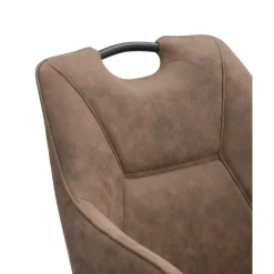 Eetkamerstoel Jesse met armleuning - cognac