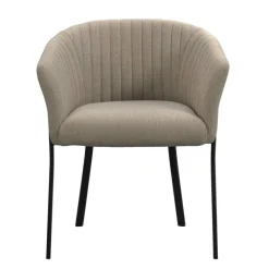 Eetkamerstoel Luigi - stof - zand