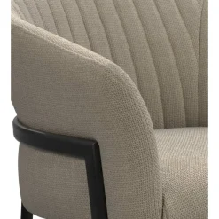 Eetkamerstoel Luigi - stof - zand