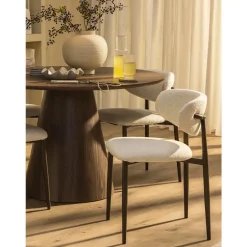 Eetkamerstoel Tibor - crème