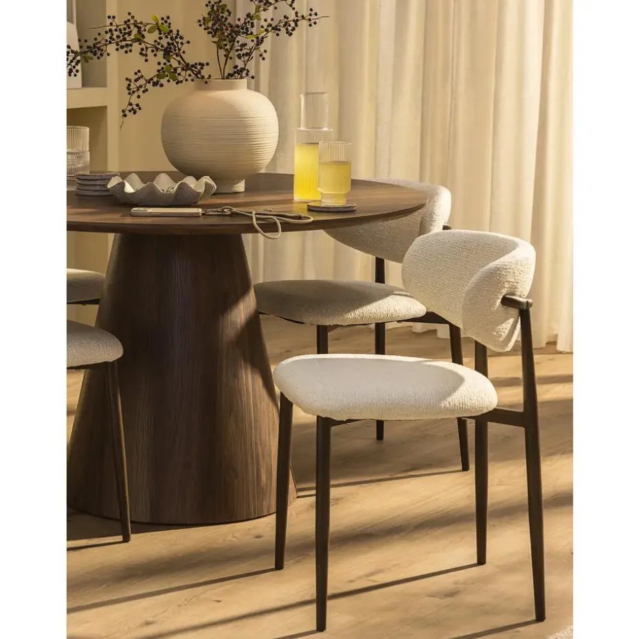 Eetkamerstoel Tibor - crème