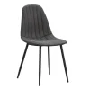 Eetkamerstoel Vince - stof - antraciet