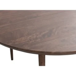 Eetkamertafel Lexy rond - mangohout - 76xØ120 cm