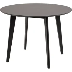 Eetkamertafel Roxy - zwart - 76xØ105 cm