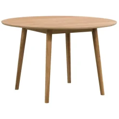Eetkamertafel Ulfborg - eikenkleur - Ø120x75 cm