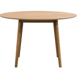 Eetkamertafel Ulfborg - eikenkleur - Ø120x75 cm