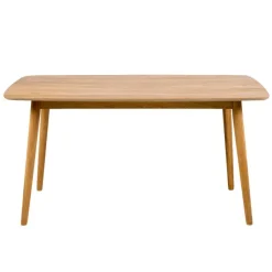 Eetkamertafel Ulfborg - eikenkleur - 80x150x75,5 cm