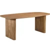 Eettafel Deens Ovaal - Naturel Mangohout - 240x100x76cm - Juro