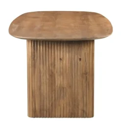 Eettafel Deens Ovaal - Naturel Mangohout - 240x100x76cm - Juro