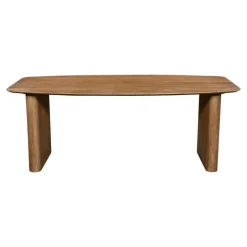 Eettafel Deens Ovaal - Naturel Mangohout - 240x100x75cm - Dai
