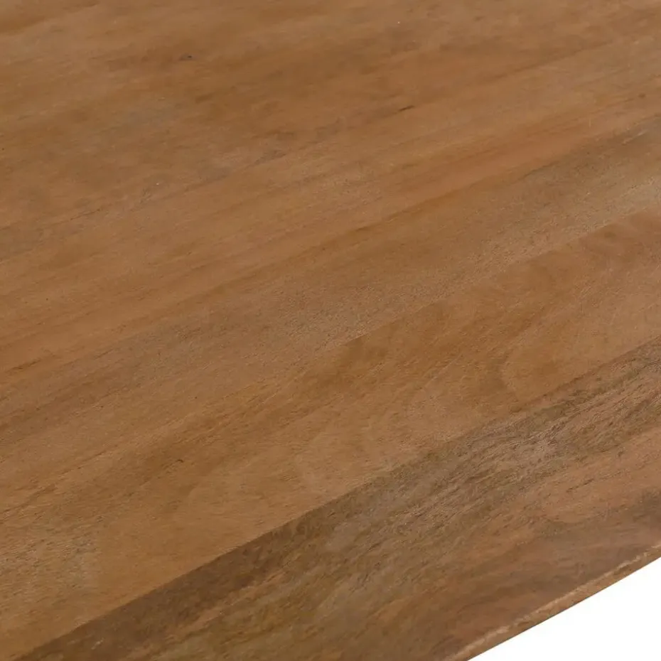 Eettafel Deens Ovaal - Naturel Mangohout - 240x100x75cm - Dai