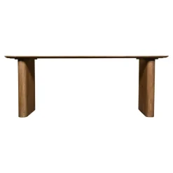 Eettafel Deens Ovaal - Naturel Mangohout - 240x100x75cm - Dai